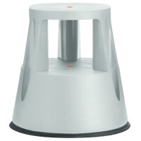 Stopień Plastikowy Stołek 2 Stopnie - Różne Kolory Szary