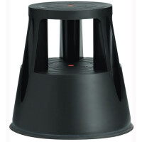 Stopień Plastikowy Stołek 2 Stopnie - Różne Kolory Czarny