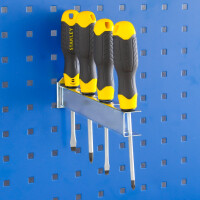 Uchwyt Na Śrubokręty, 7 Otworów 220 Mm Do Tablicy Narzędziowej