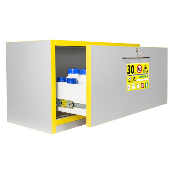 Szafa Ogniotrwała Podblatowa Z Szufladą Ecosafe Typ 30, 60L