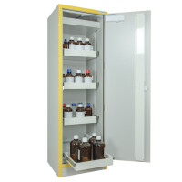 Szafa Ogniotrwała Jednodrzwiowa Z 4 Szufladami Ecosafe Typ 30, 130L 1