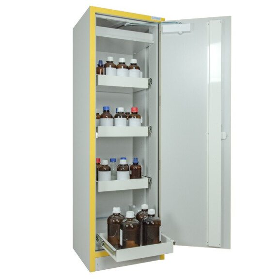 Szafa Ogniotrwała Jednodrzwiowa Z 4 Szufladami Ecosafe Typ 30, 130L 6