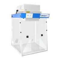 Dygestorium Bezwyciągowe 600 Mm, 1 Moduł - Opary, Trójkątne Otwory Robocze 2 X For200