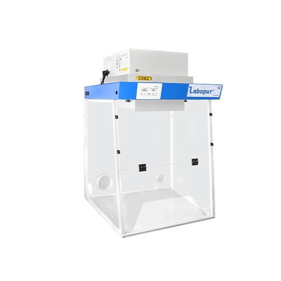 Dygestorium Bezwyciągowe Nastołowe 600 Mm, 1 Moduł - Opary, Trapezowy Otwór Roboczy 2 X For200