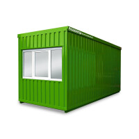 Kontener Biurowy Rc Fladafi® 6M Z Oknem