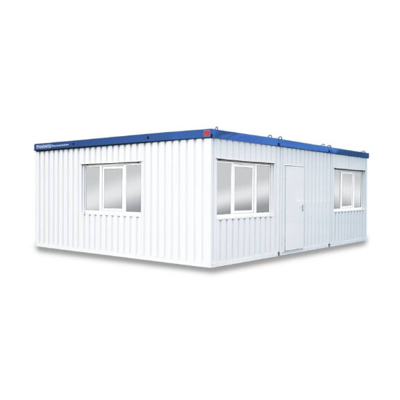 Kontener Biurowy Rc Fladafi® 28M Z Toaletą Damską I Męską