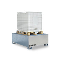 Bezpieczna Wanna Ociekowa Tc 1 Powyżej 401 L. Stal Ocynkowna 1 Pojemnik Ibc