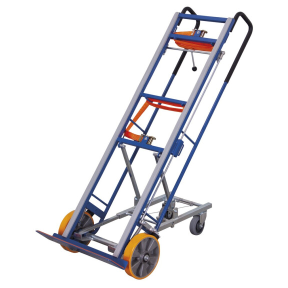 Taczka Do Transportu Ciężkiego Z Kołami Podporowymi Nośność 550 Kg