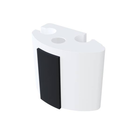 Mobilna Bariera Przeciwpowodziowa - Uszczelka Ścienna Do Barier 0.5M Czarny