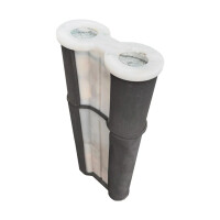 Mobilna Bariera Przeciwpowodziowa - Łącznik Pełny Do Barier 0.9 M Szary