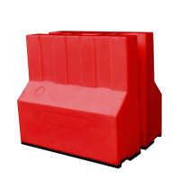 Mobilna Bariera Przeciwpowodziowa 0.9M, Wstępnie Napełniana Czerwony