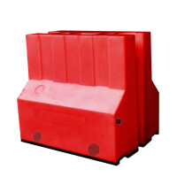 Mobilna Bariera Przeciwpowodziowa 0.9M, Samonapełniająca Się Czerwony