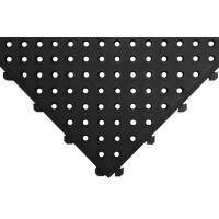 Fatigue Lock - Mata Antyzmęczeniowa Pełna Lub Z Otworami Czarny Z Otworami 0.5M X 0.5M