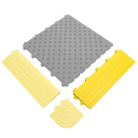 Krawędź Do Mat Przemysłowych Fatigue Lock Żółty 15 Cm X 0.5 M - Męski