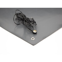 Antystatyczny Gumowy Arkusz Esd Szary 0.6M X 10M (2Mm)