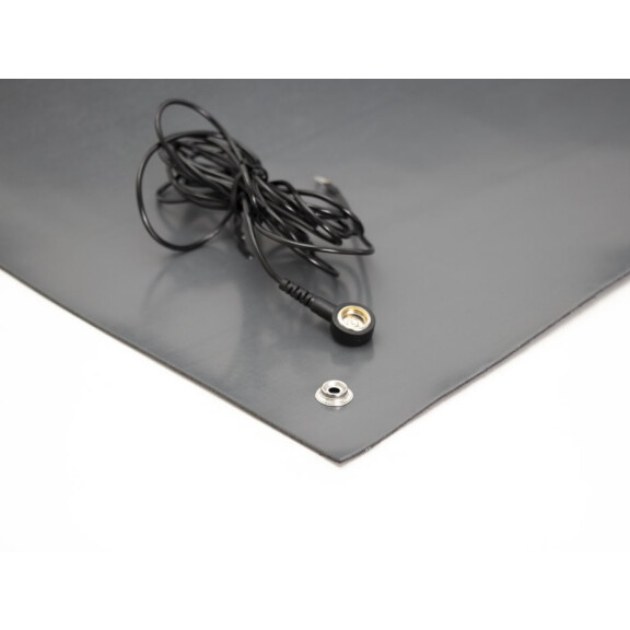 Antystatyczny Gumowy Arkusz Esd Szary 0.6M X 10M (2Mm)