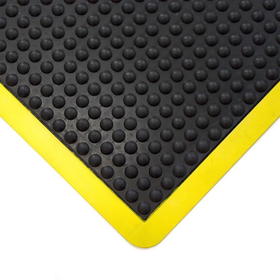 Antyzmęczeniowa Mata Bubblemat Safety - Wersja Miękka Czarny/żółty 0.6 M X 0.9 M