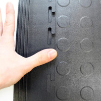 Tough-Lock Eco - Krawędź Czarna, Zestaw 4 Szt.