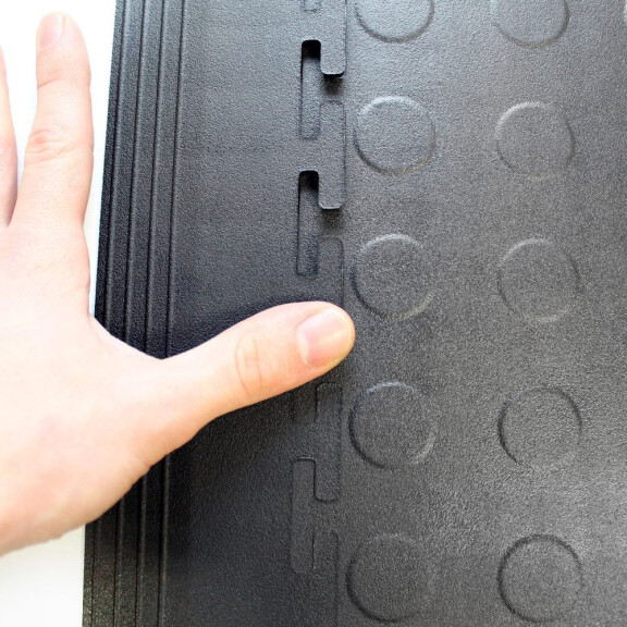 Tough-Lock Eco - Krawędź Czarna, Zestaw 4 Szt.