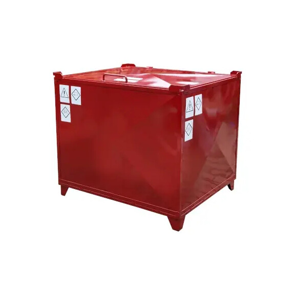 Kontener Z Wanną Wychwytową Do Materiałów Niebezpiecznych 600 L