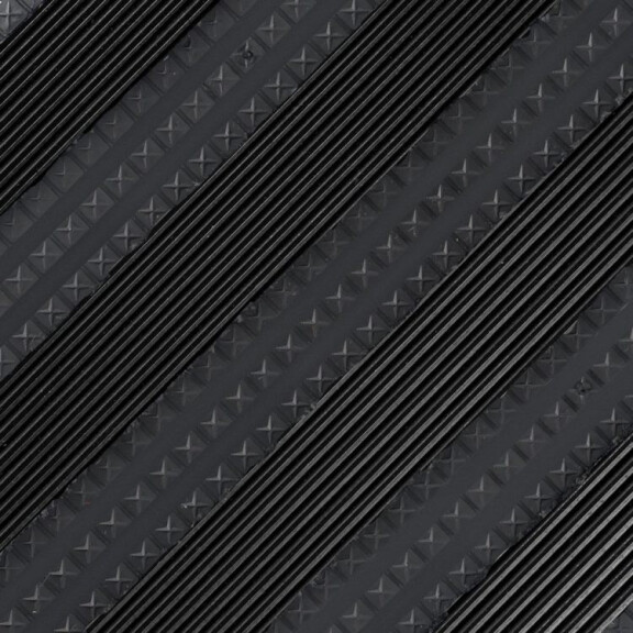 Wycieraczka Wejściowa Coba Premier Rib Czarny Pełna 29Cm X 44Cm