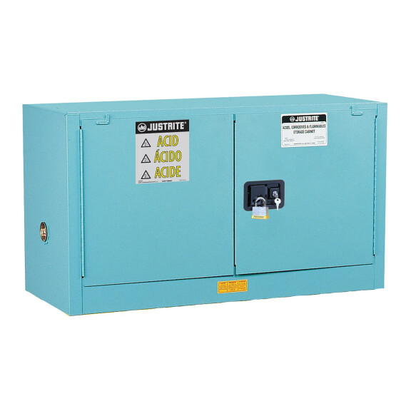 Szafa Na Kwasy I Zasady Podblatowa Jednodrzwiowa Justrite 45L Automatyczne