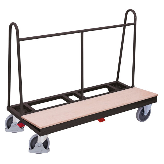 Wózek Do Płyt, 4 Koła Ral 7016 1500X680X(H)1200 Mm