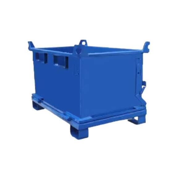 Kontener Z Otwieranym Dnem Pmdb Light 750 Czarny