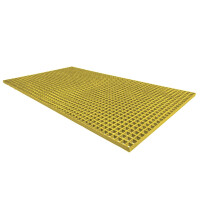 Krata Cobagrip Grating Żółty 3660 Mm X 1220 Mm 50 Mm