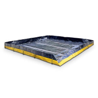 Wanny Wychwytowe Składane Ultra-Containment Berm® Ze Wspornikami Typu L Wys. 30 Cm 150 X 150 X 30 Cm, 630 L