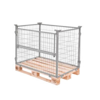 Nadstawka Paletowa 1200 Zanurzeniowe 120 Cm X 80 Cm X 120 Cm Szary