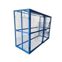 Klatka Na Butle Gazowe Czerwony