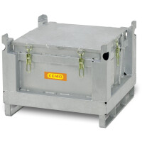 Skrzynia Do Transportu Baterii Ze Stali Nierdzewnej 120 L Cemo 11201