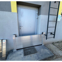 Bariera Przeciwpowodziowa Aluminiowa Panelowa Pro50, 100X60 Cm