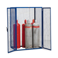 Szafa Na 8 Butli Gazowych Po 11 Kg Lub 6 Po 33 Kg, Drzwi 2-Skrzydłowe, Niebieska