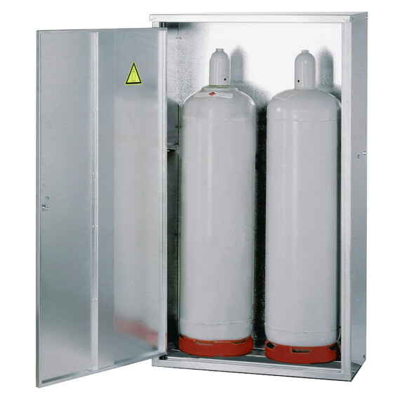 Szafa Na 2 Butle Gazowe Po 33 Kg, Drzwi 1-Skrzydłowe Prawe, Cynkowana
