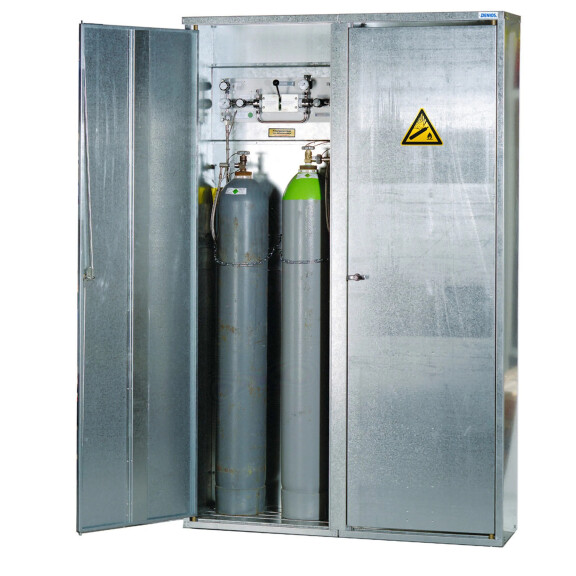 Szafa Na 4 Butle Gazowe Po 50 L, Drzwi 2-Skrzydłowe, Cynkowana
