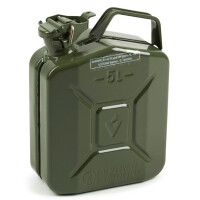 Kanister Stalowy 5 L - Certyfikat Un (Oznaczenie X) Zielony Stal Powyżej 11 L. Nie