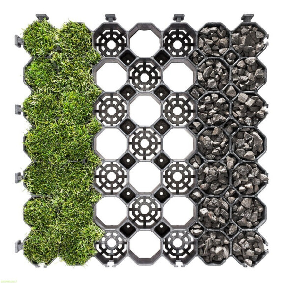 Eko Kratka Geosystem F40 Uniwersalna | Kamień I Trawa