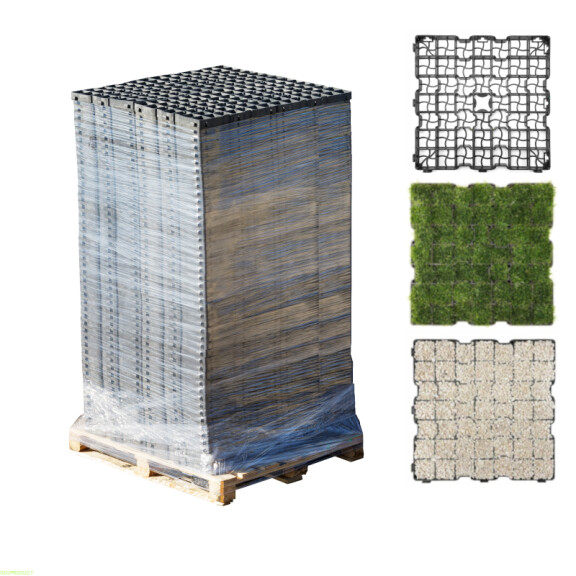 Eko Kratka Geosystem G4 Uniwersalna 50 Mkw | Kamień I Trawa