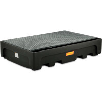 Zbiornik Ibc 1100/2-Pe Ze Wzmocnieniem Nośnym Czarny Powyżej 401 L. Nie Stal Z Dibt