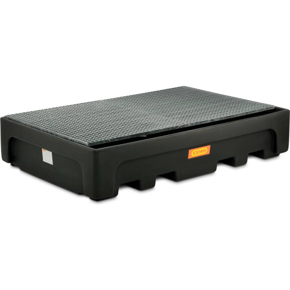 Zbiornik Ibc 1100/2-Pe Ze Wzmocnieniem Nośnym Czarny Powyżej 401 L. Nie Stal Z Dibt