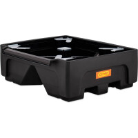 Taca Ociekowa Przedłużająca Ibc 500-1 Pe Czarny Powyżej 401 L. Nie Bez Kratownicy Z Dibt