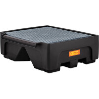 Taca Ociekowa Przedłużająca Ibc 500-1 Pe Czarny Powyżej 401 L. Nie Stal Z Dibt