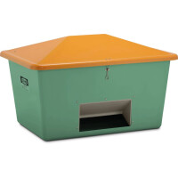 Pojemnik Na Piasek Grp Grit Bin 1100 L Zielony Z Zsypem 1100 L