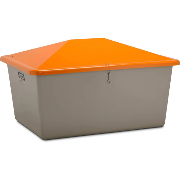 Pojemnik Na Piasek I Sorbent Grp Grit Bin 1500 L 1500 L Szary Bez Zsypu