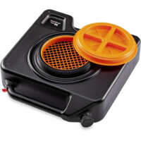 Misa Do Zlewania Oleju Pe, Zamykana, 14 L Czarny Do 150 L. Z Kratownicą Inne 44 Cm X 41 Cm X 15 Cm