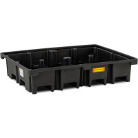 Wanna Wychwytowa Pod 2 Euro Palety (Poprzecznie), 425 L Czarny Powyżej 401 L. Nie Bez Kratownicy Z Dibt Pod 2 Palety Euro 120X80Cm