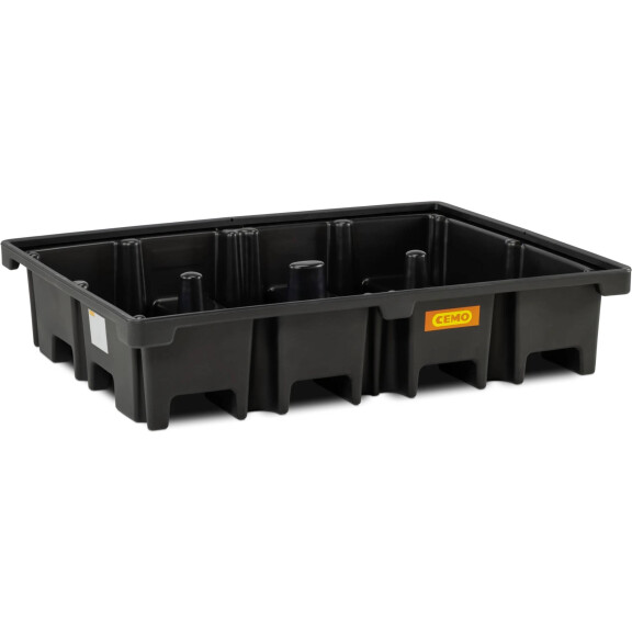 Wanna Wychwytowa Pod 2 Euro Palety (Poprzecznie), 425 L Czarny Powyżej 401 L. Nie Bez Kratownicy Z Dibt Pod 2 Palety Euro 120X80Cm