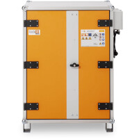 Szafa Do Ładowania Akumulatorów Premium Plus 8/10, Lockex Nóżki Do Sztaplowania 3 Fazy Model 2026 - Z Dodatkową Osłoną Z Blachy